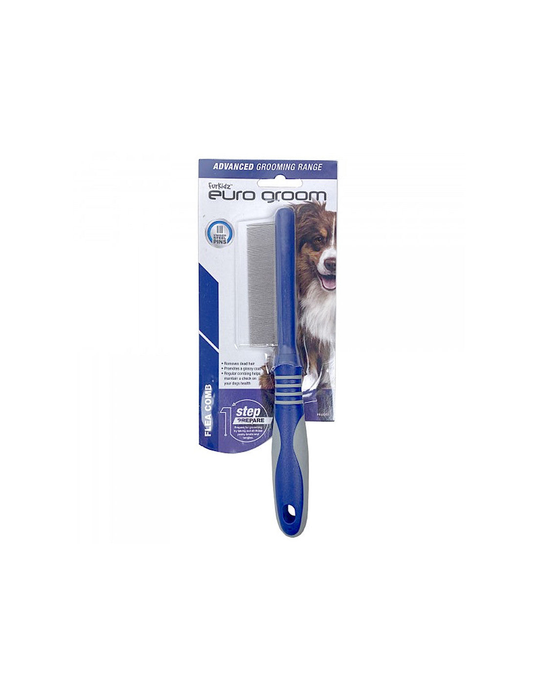 Euro groom flea comb