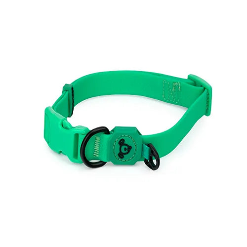 waterproof dog collar 34-49cm GREEN