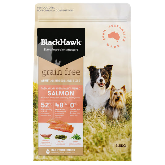 BlackHawk Grain Free Salmon 2.5kg