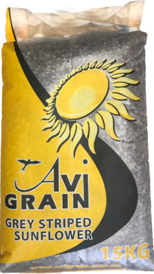 Avigrain - Grey Stripe Sunflower 15kg