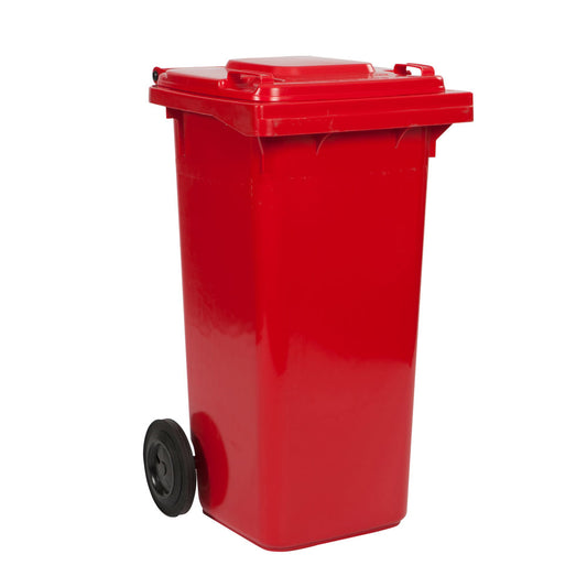 120Lt Wheelie Bin -Red