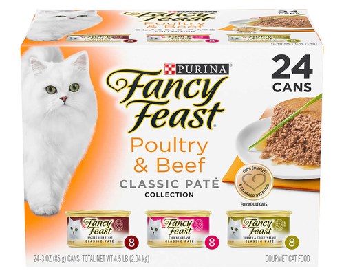 Fancy Feast - Poultry & Beef Pate 24x85g