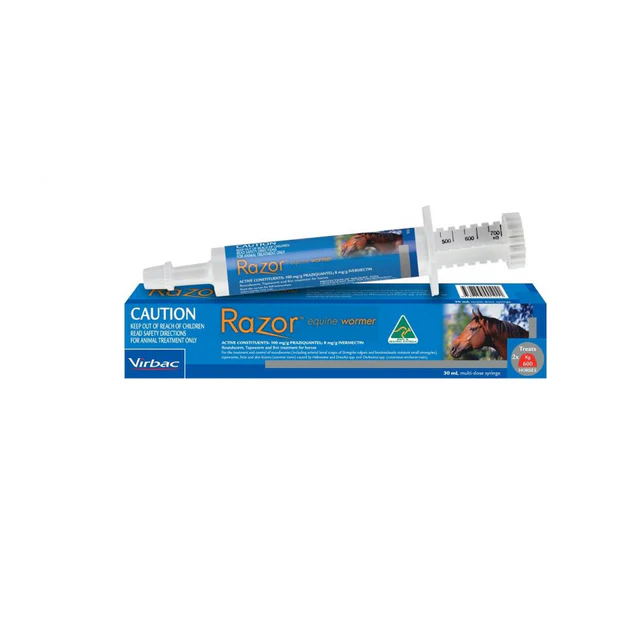 Virbac Axon RAZOR equine wormer 30ml