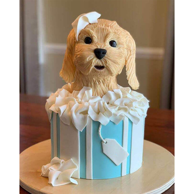 Puppy Birthday Cake