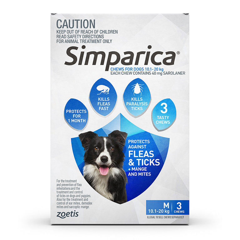 SIMPARICA TRIO -10.1- 20kg (3pk)