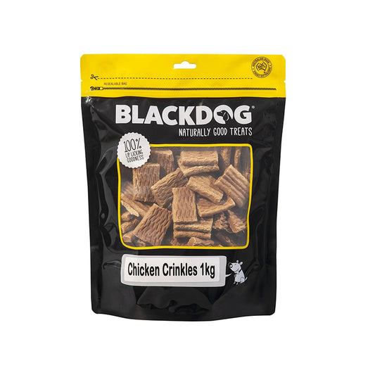 Blackdog Chicken Crinkles 1kg