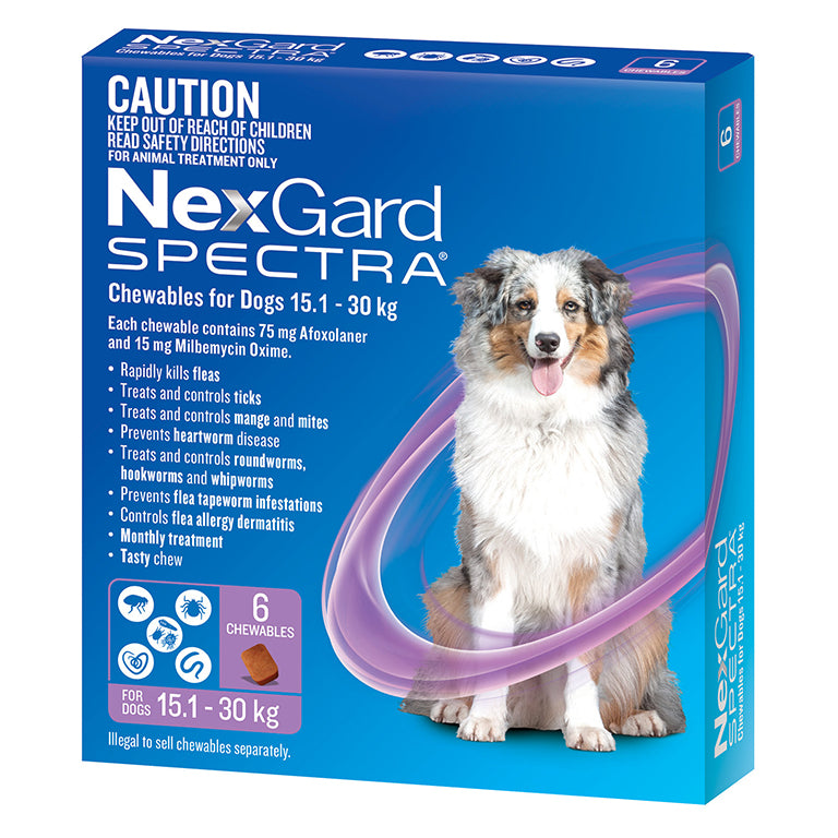 Nexgard Spectra 15.1-30kg 6pk