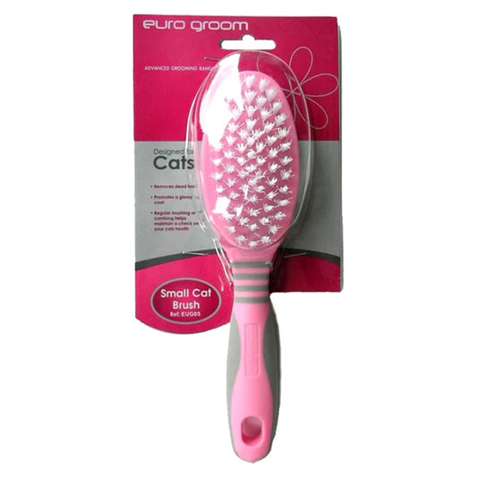 Euro Groom Cat Brush Nylon Bristle