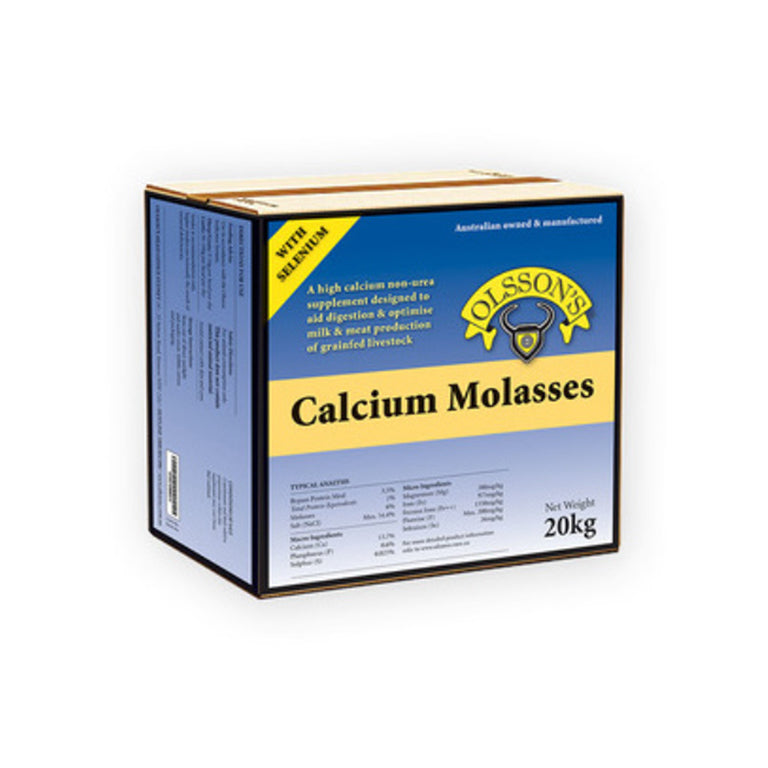 Olsson Salt Lick Calcium Molasses 20kg