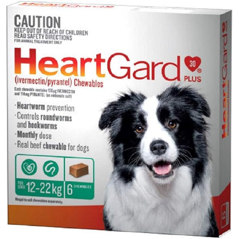 Heartgard Plus 6's 12-22kg