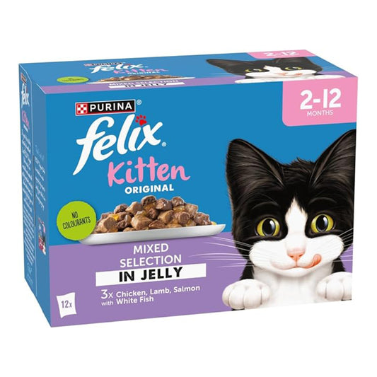 Felix Kitten Menu 12x85g