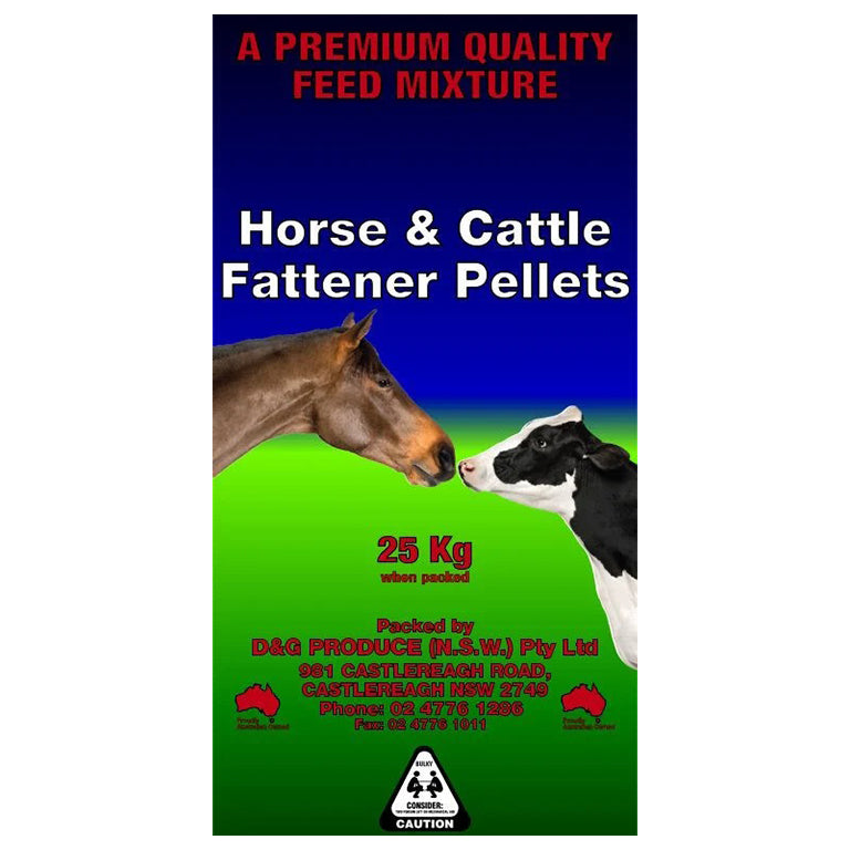 D&G - Horse & Dairy Fattening Pellets 25kg