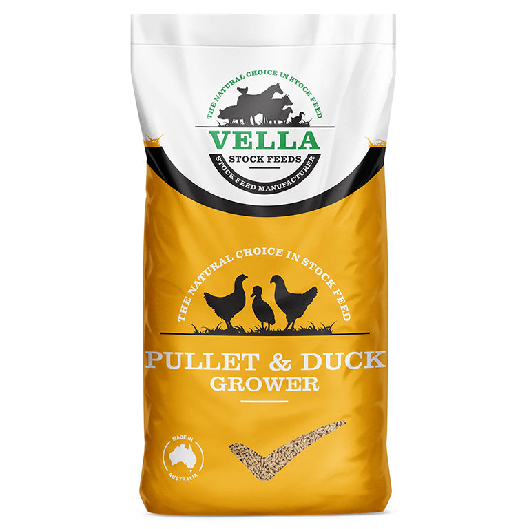 Vella Stockfeeds - Pullet / Duck Grower20kg