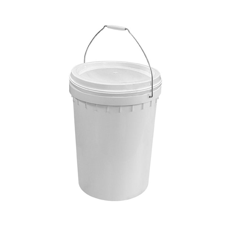 WHITE BUCKET 20LT with lid