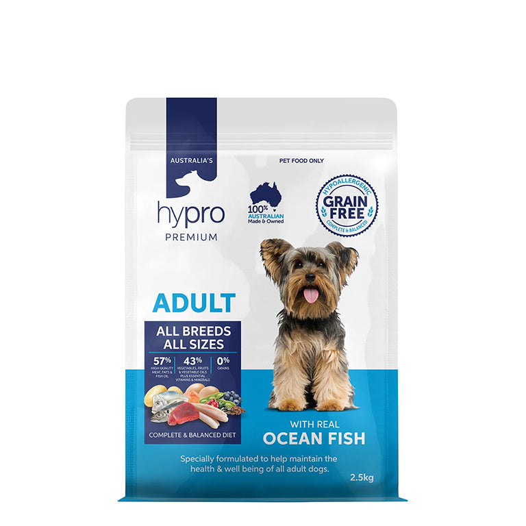 HYPRO DOG ocean fish 2.5kg GRAINFREE