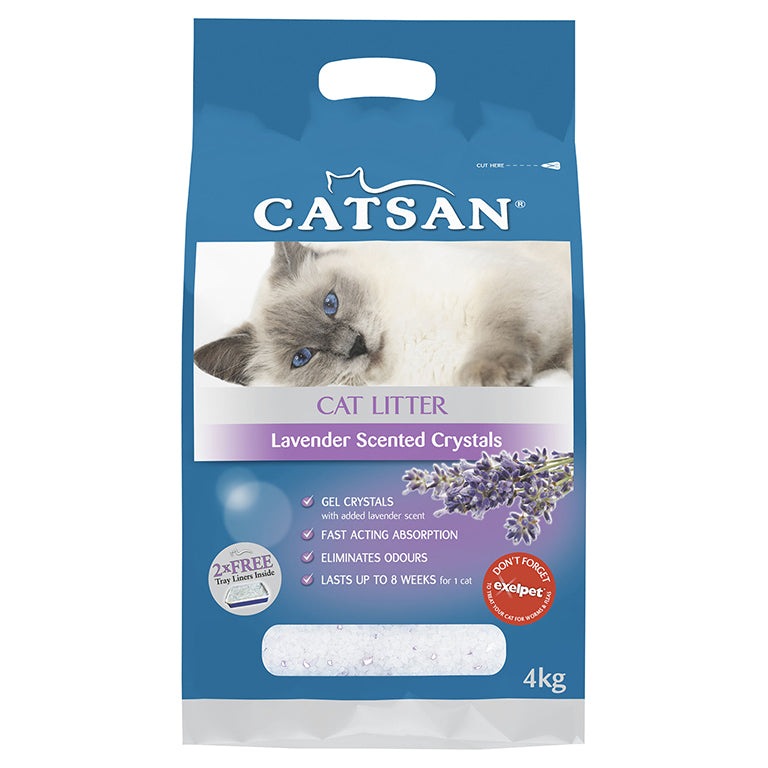 Catsan - Crystal Litter Lavender 4kg