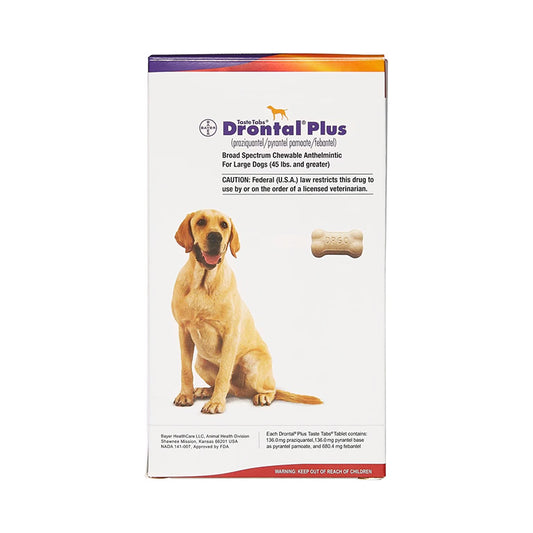 Drontal - large breed chewable 20kg