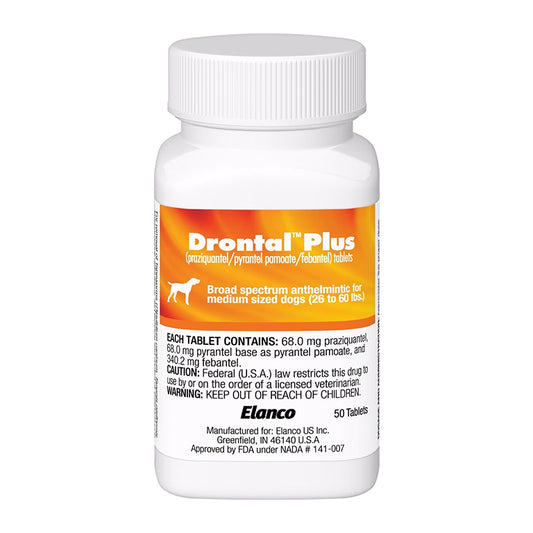 Drontal - 6 Tabs Medium 10kg