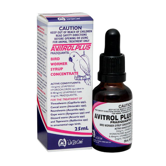 Fido's - Avitrol Plus Bird Worm Syrup 25ML