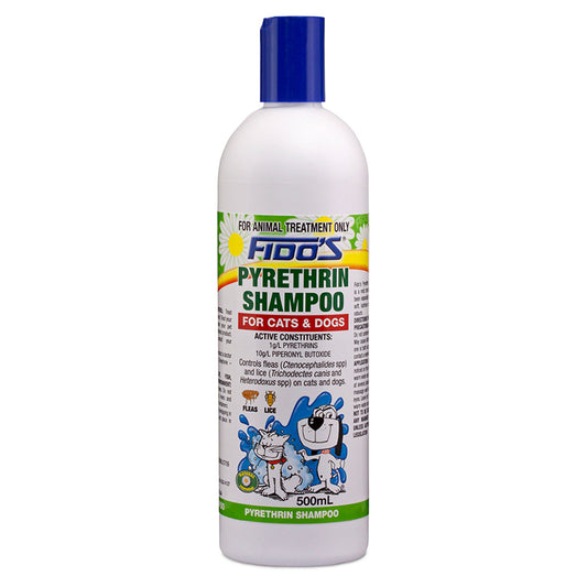 Fidos Pyrethrin Shampoo 500ml