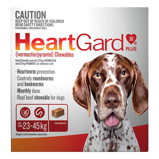 Heartgard Plus 6's 23-45kg