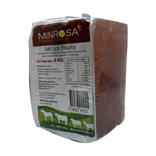 Minrosa Salt Block with hole 6kg