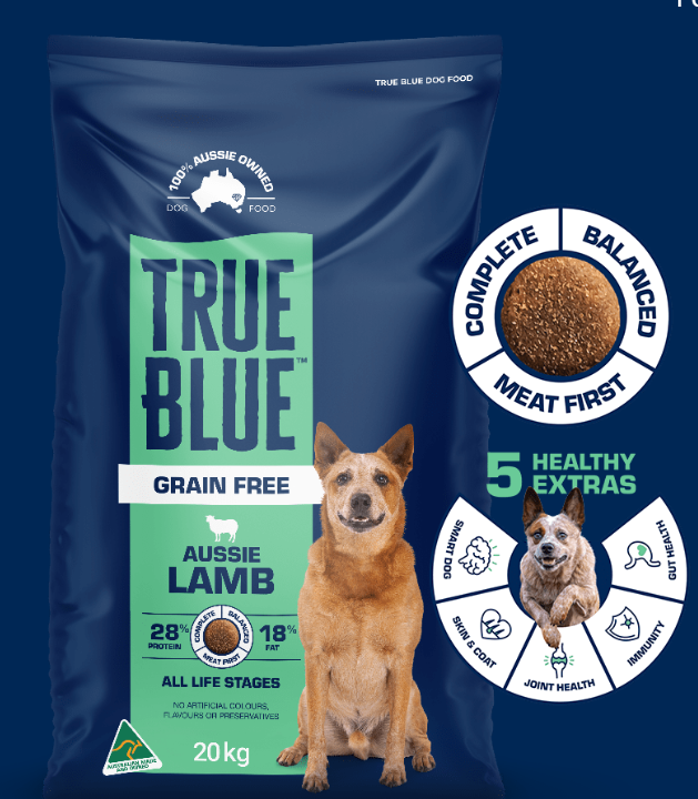 True Blue Grain free Lamb 20kg