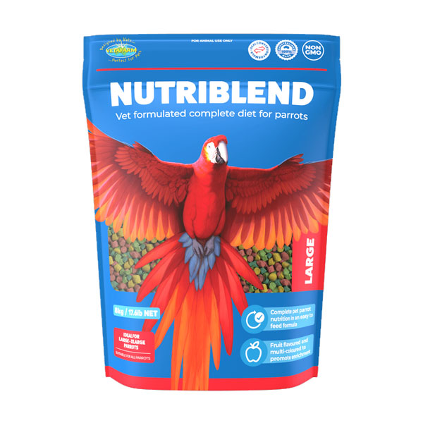 Vetafarm Nutriblend Pellets Large 8kg